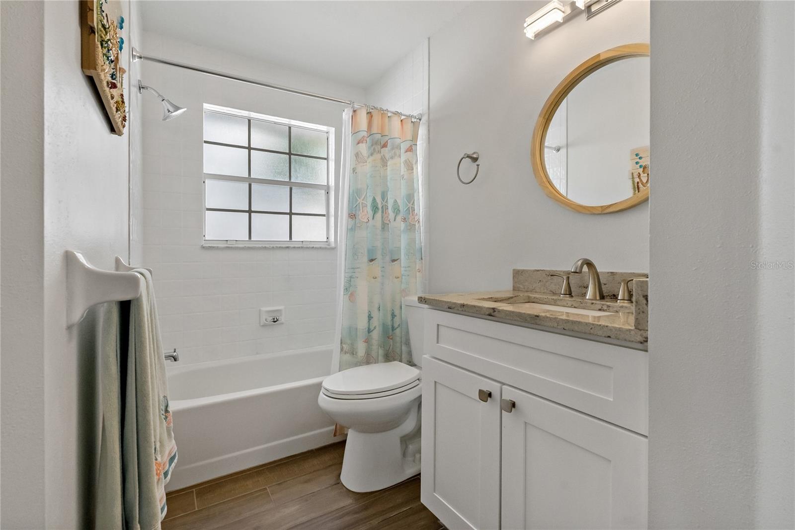 SPACIOUS GUEST BATHROOM