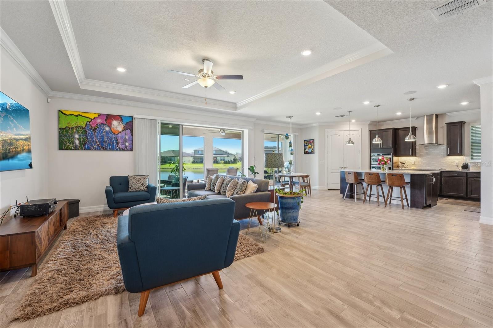 OPEN CONCEPT ALLOWS PLENTY OF SPACE FOR GUESTS!