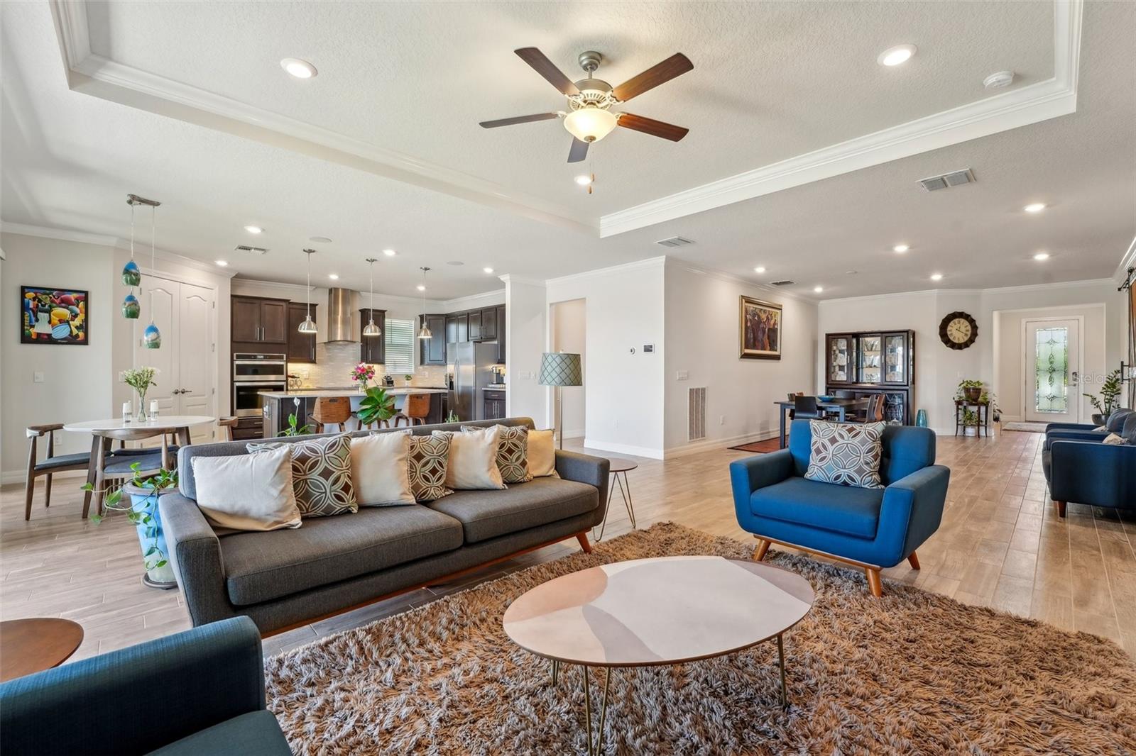 OPEN CONCEPT ALLOWS PLENTY OF SPACE FOR GUESTS!