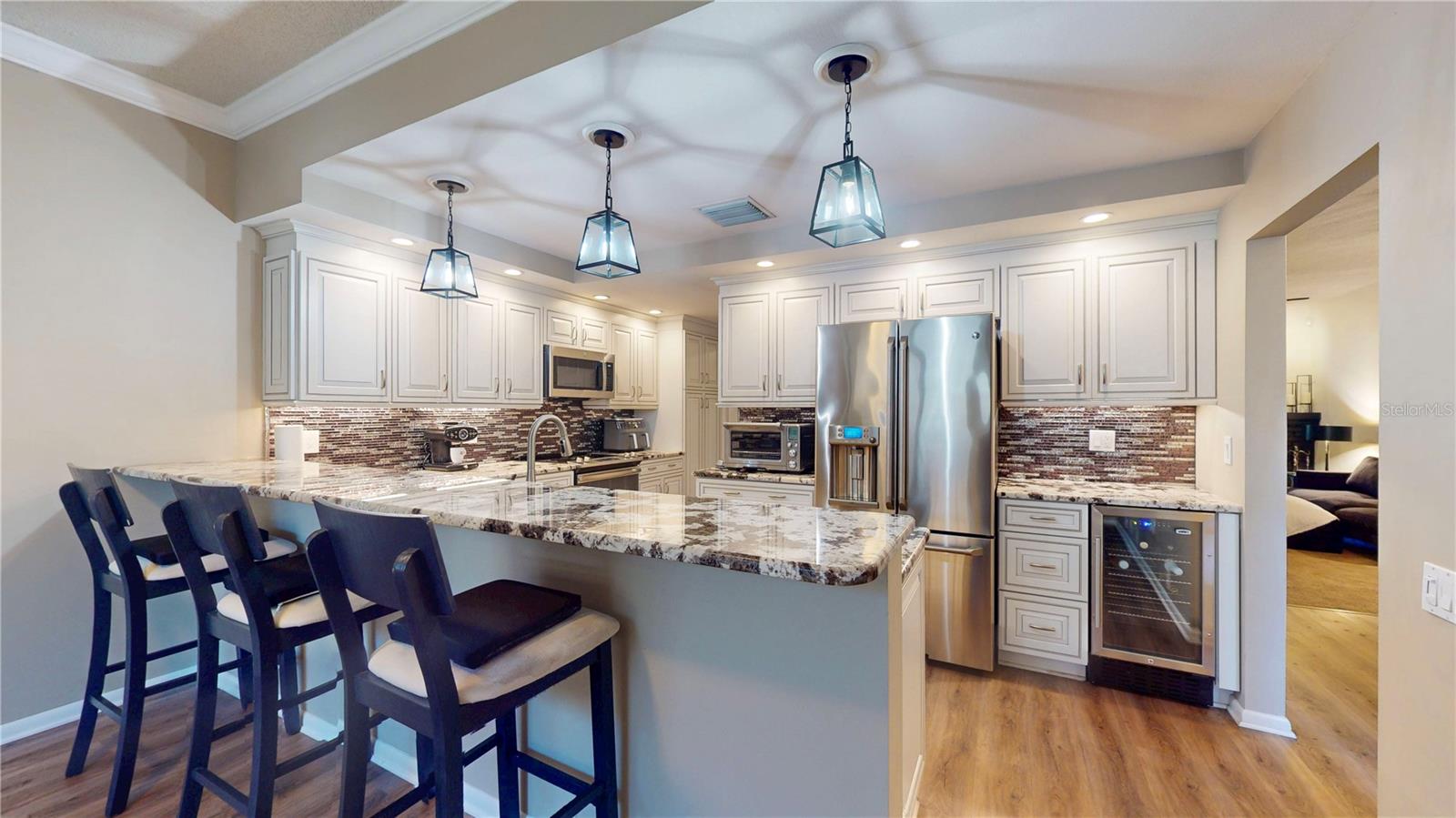 Kitchen view from the dinette area