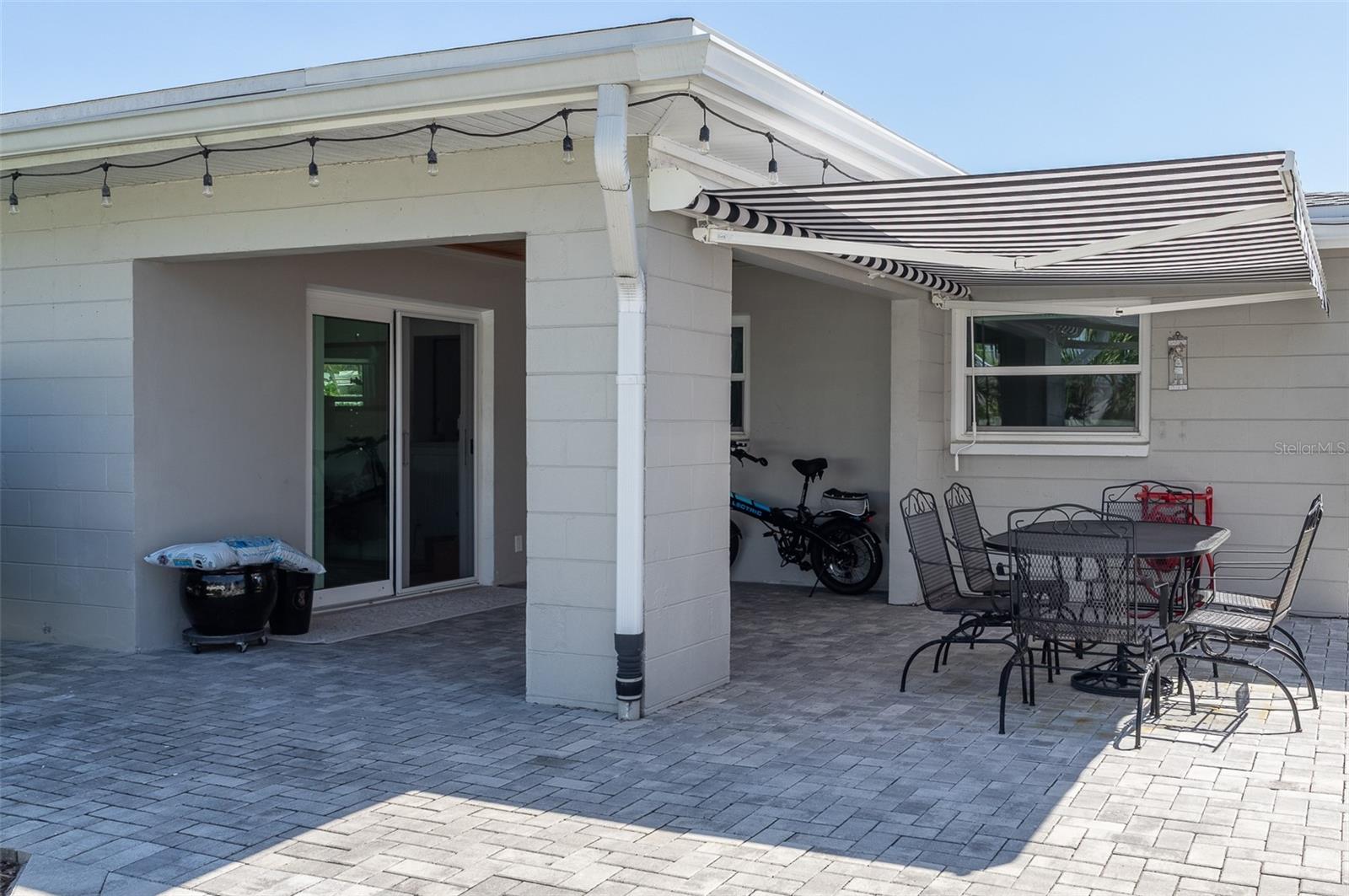 Space for outdoor kitchen