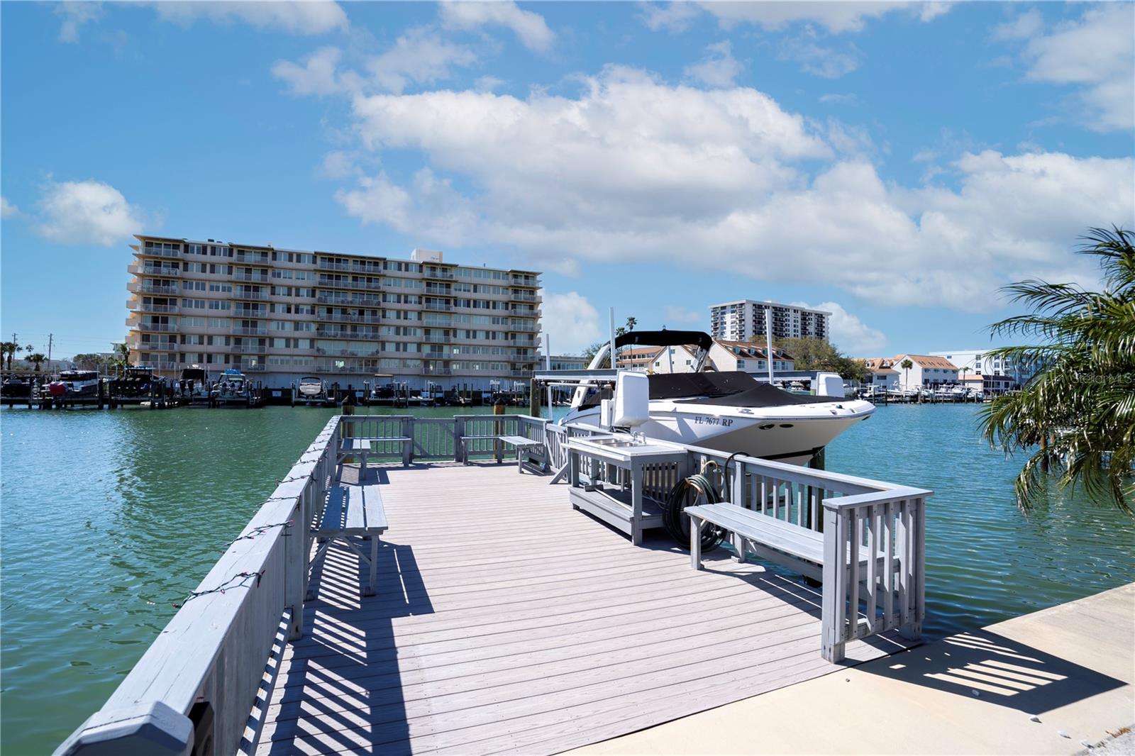 BOAT DOCK W/BOAT LIFT, SINK, & FISH CLEANING STATION 2018