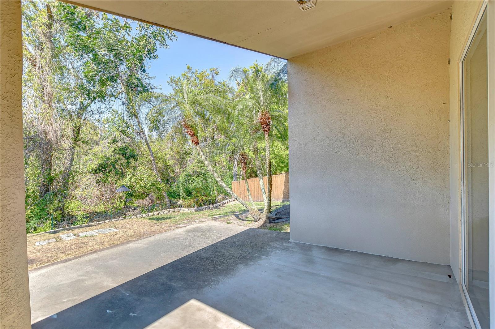 This outdoor space offers a tranquil retreat, where relaxation meets nature