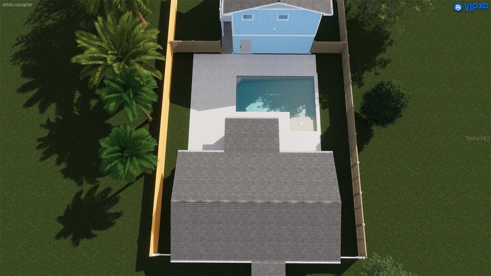 SAMPLE POOL DESIGN - SCHULTZ BUILDERS & POOLS