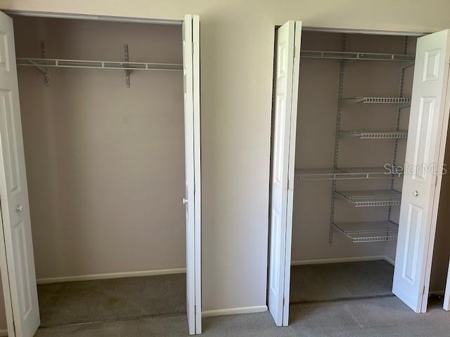 Master suite closet.