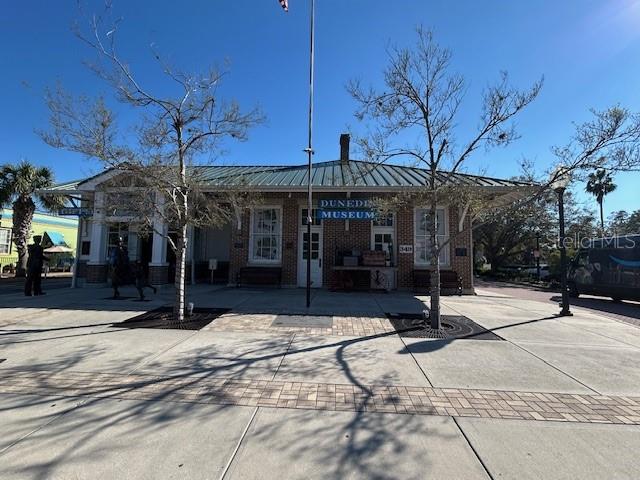 Downtown Dunedin railroad museum.