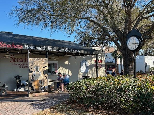 One of many downtown Dunedin homemade ice cream shops.