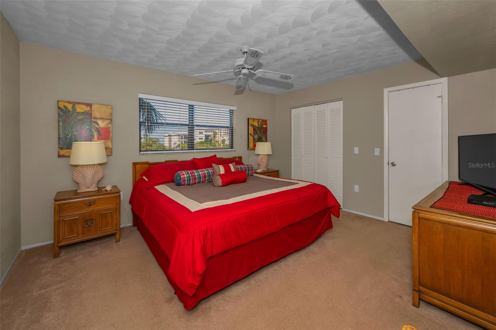 .. Master / Primary Bedroom 12.6 X 14.6 .. Two Closets -  Bifold on Left and 6.3 X 4' Walk In Closet on Right. Currently, the Owners Keep the Walk In Private and Locked as an Owners Closet when Unit is Rented.