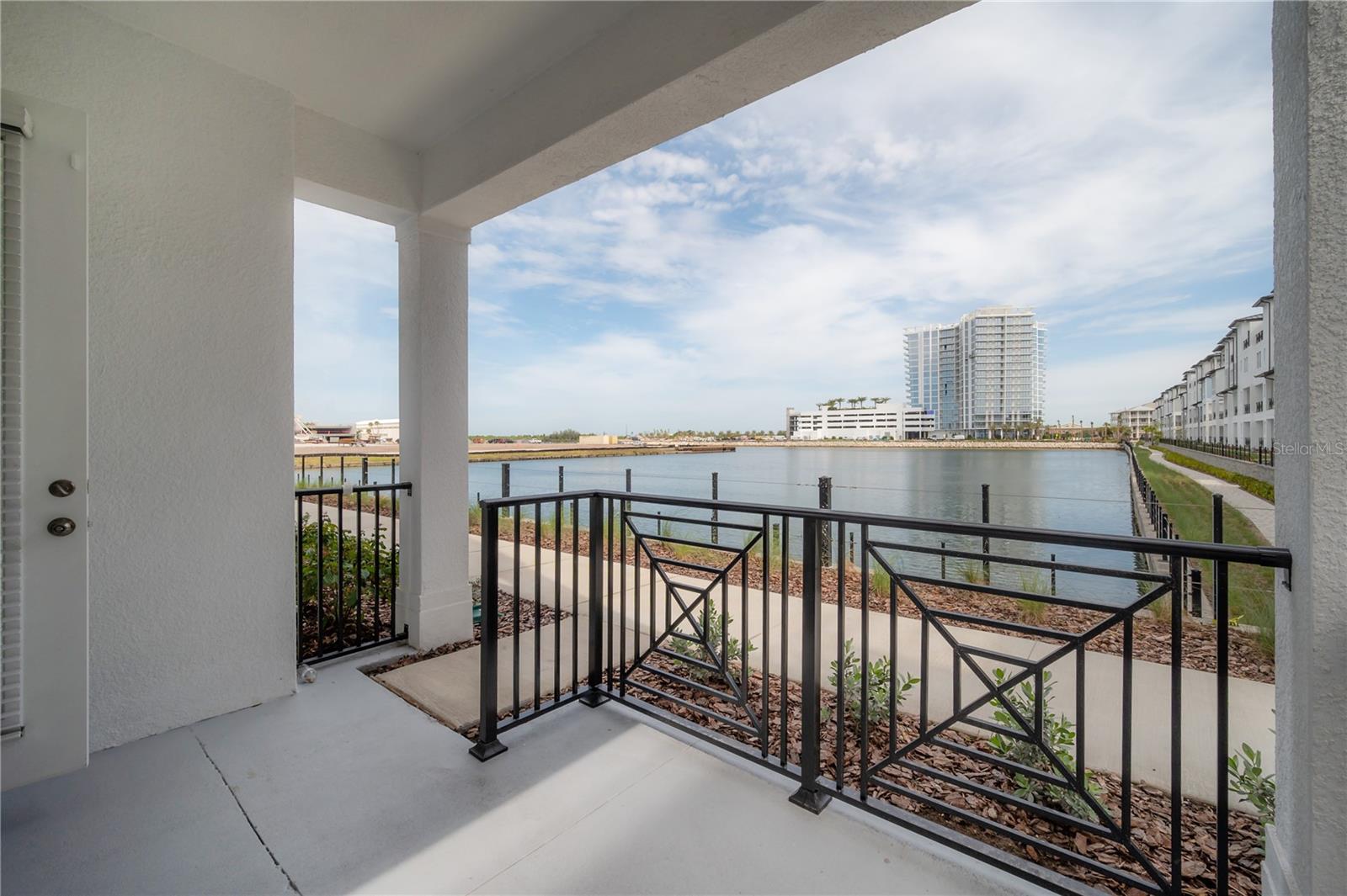 Ground level balcony/patio