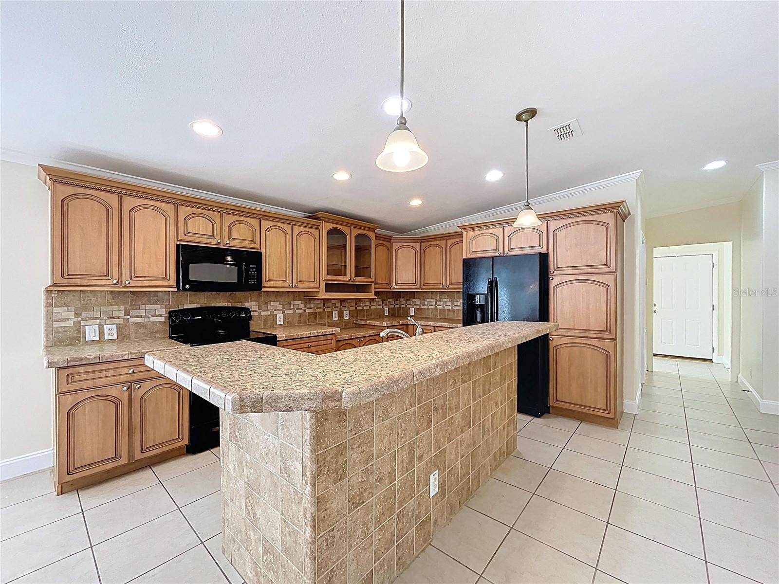 open concept kitchen