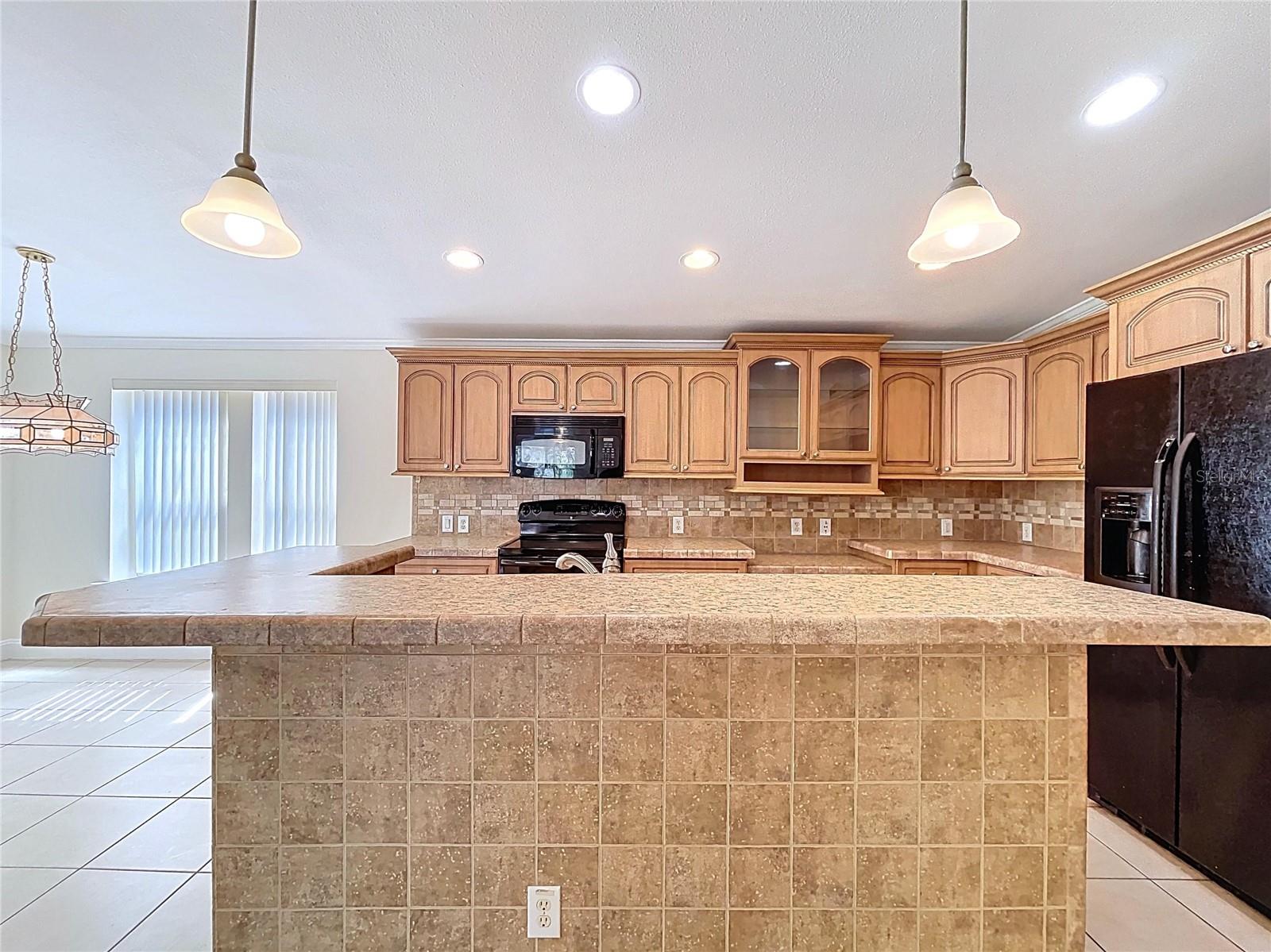 open concept kitchen