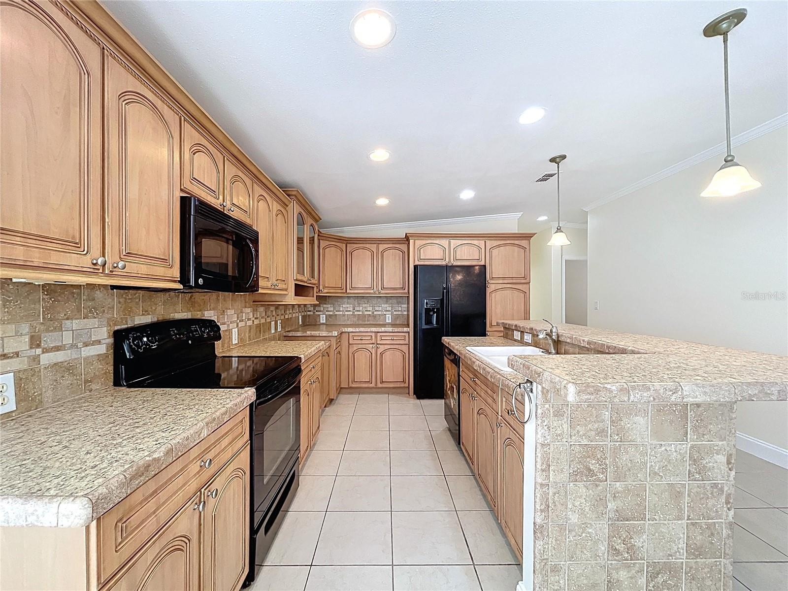 open concept kitchen