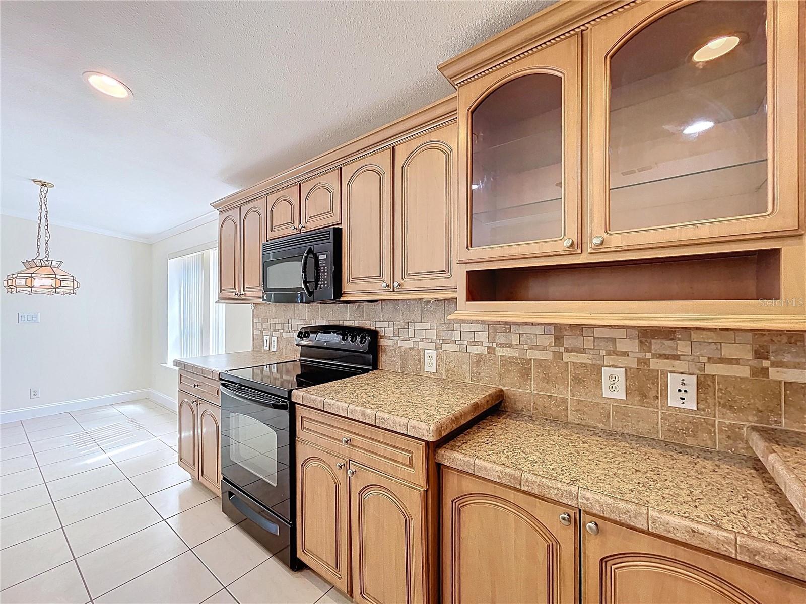 open concept kitchen