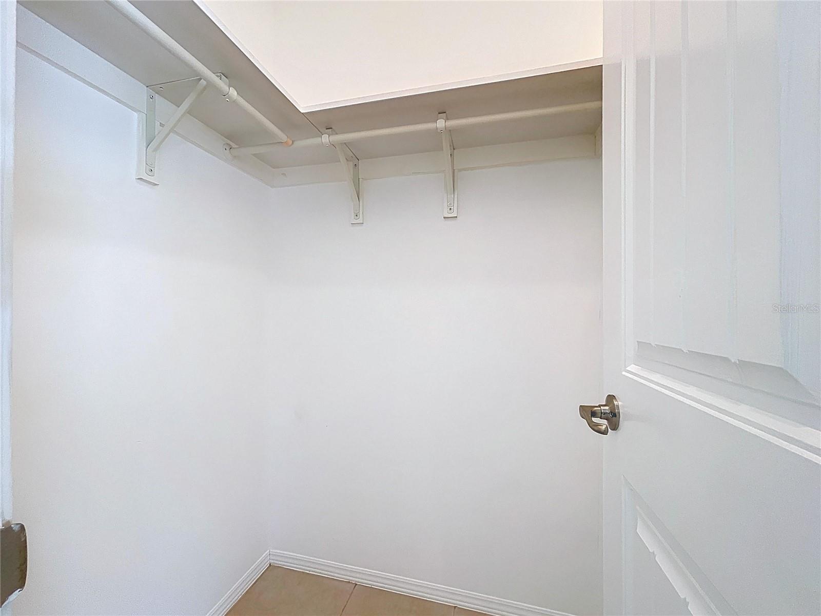 secondary walk in closet