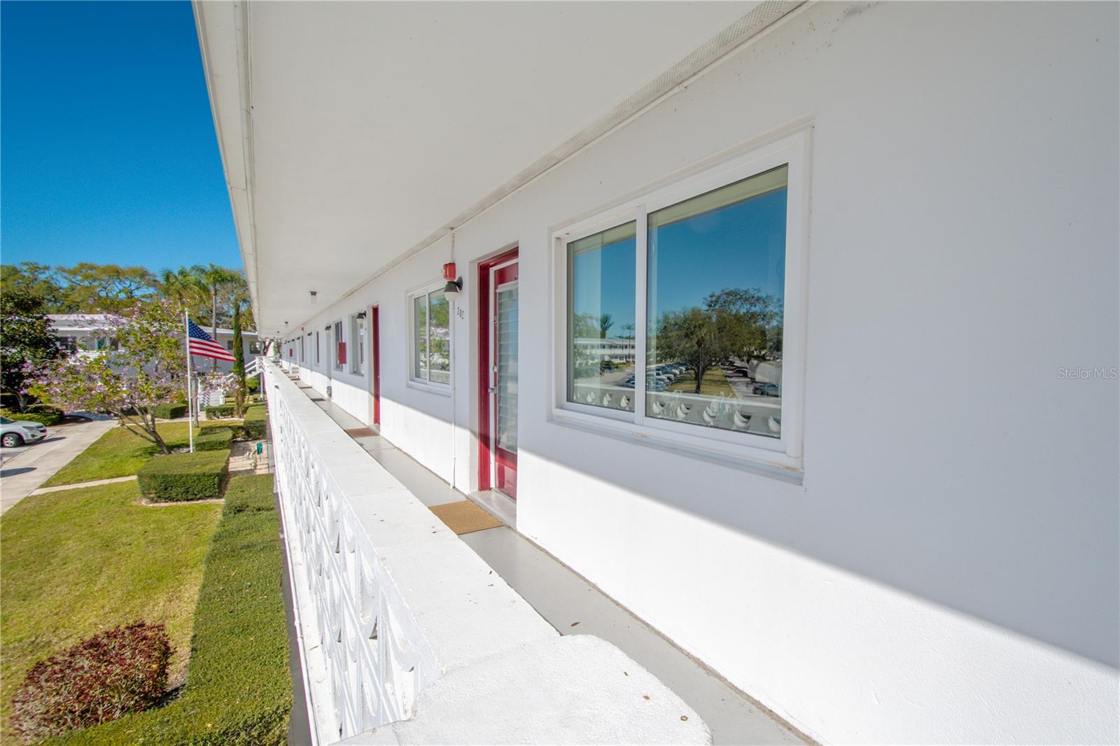 2nd floor walkway to #202