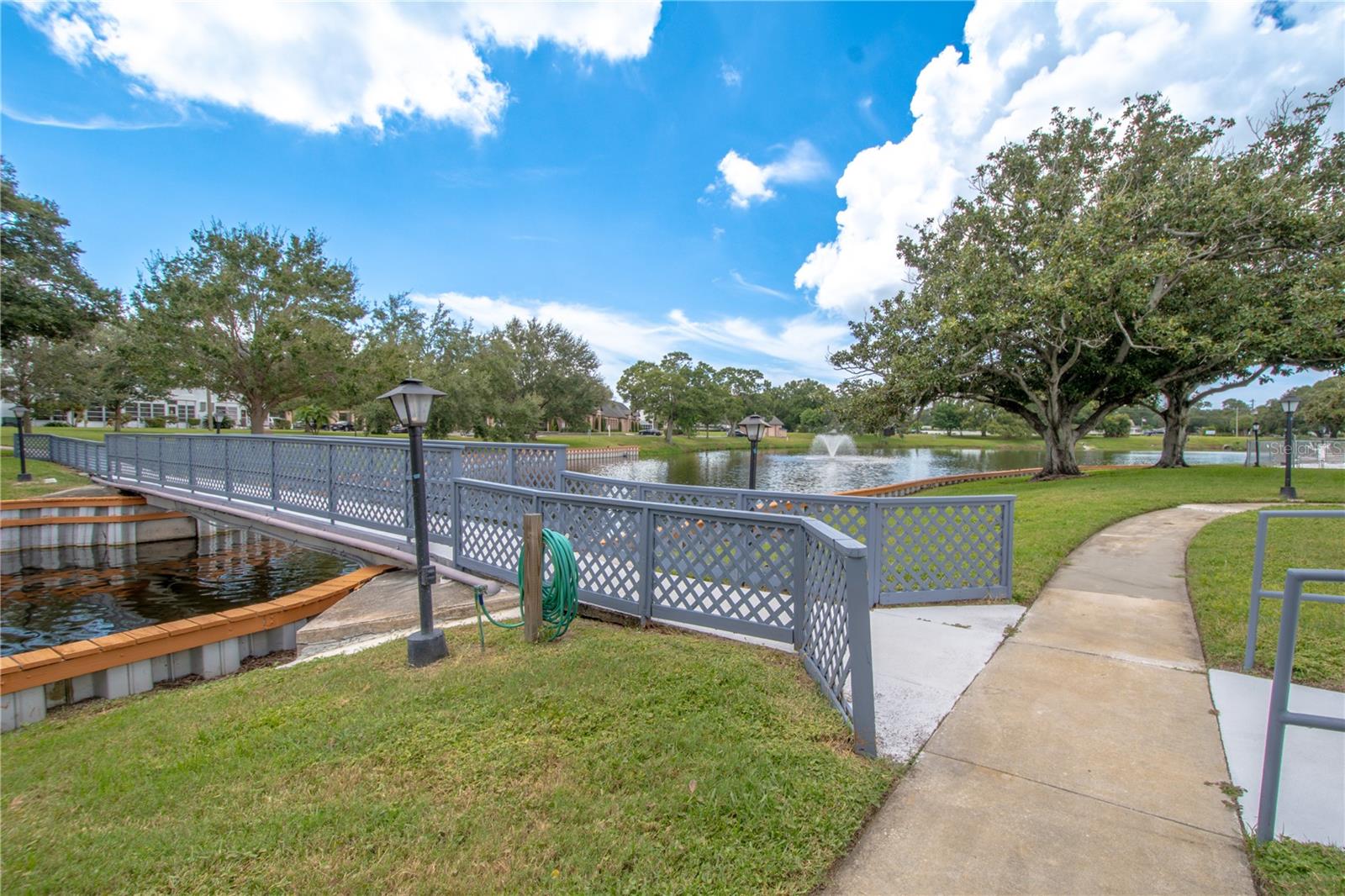 Community walking bridge