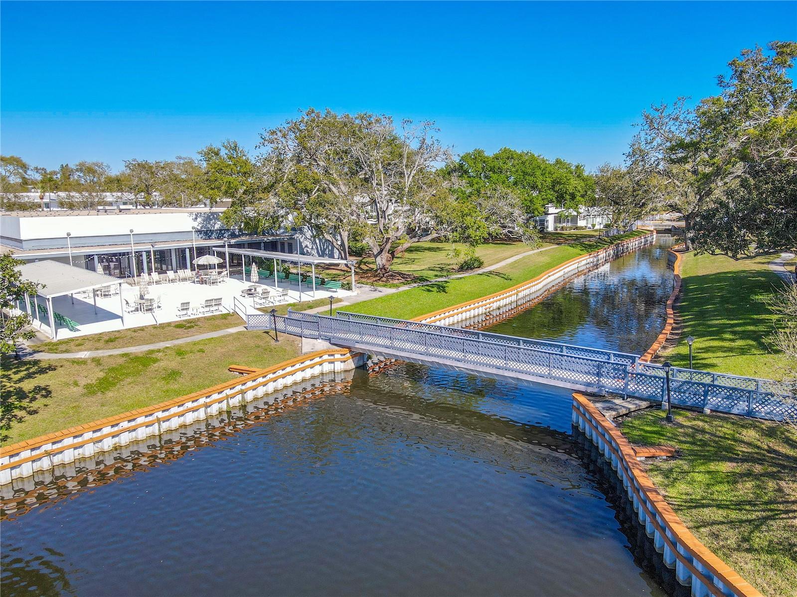 Community walking bridge