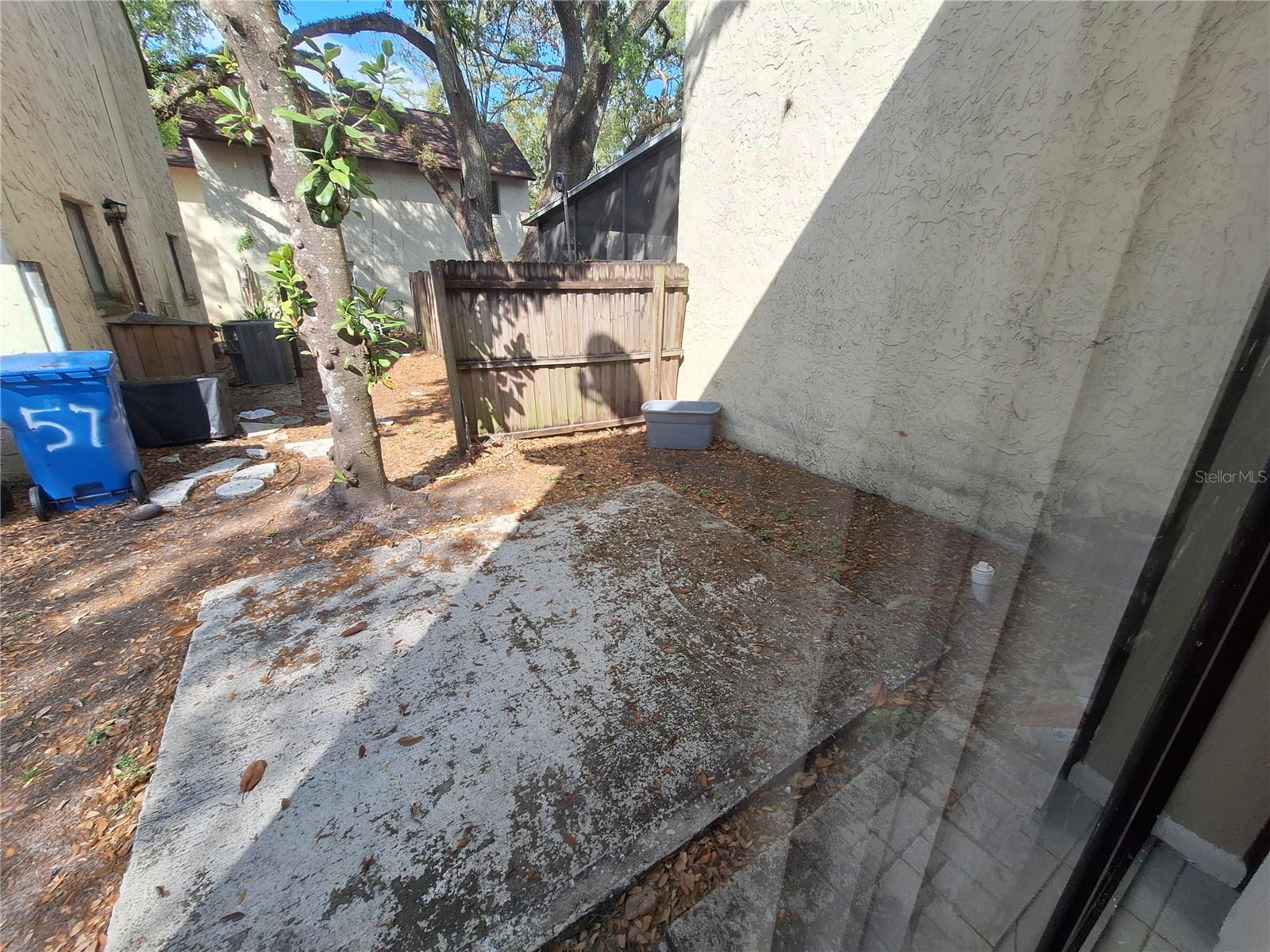 Patio courtyard