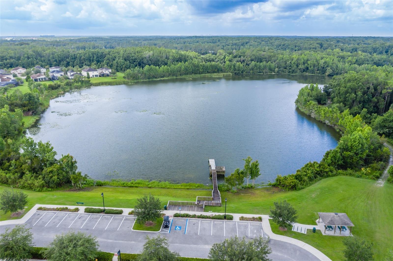 Lake Hampton fishing pier