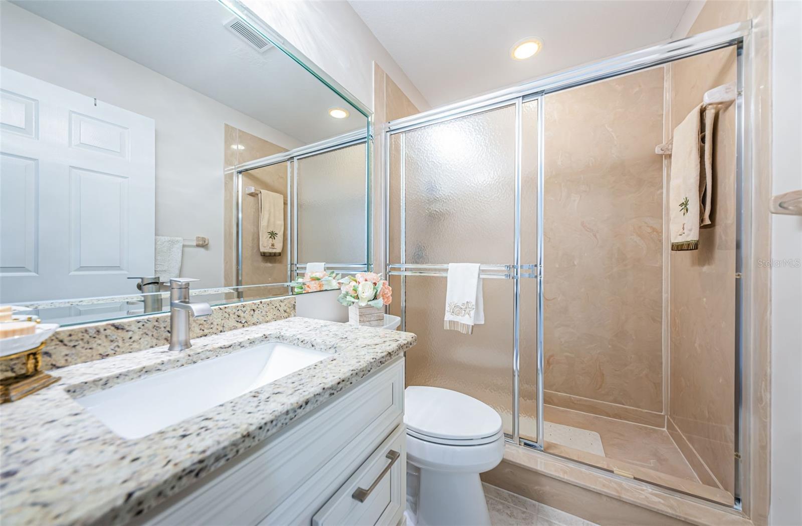 Updated Guest Bathroom w/Walk in shower