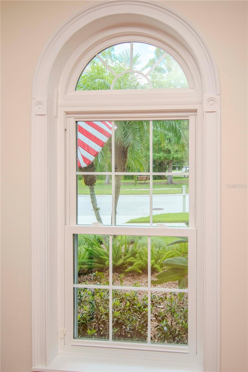 Living Room window detail