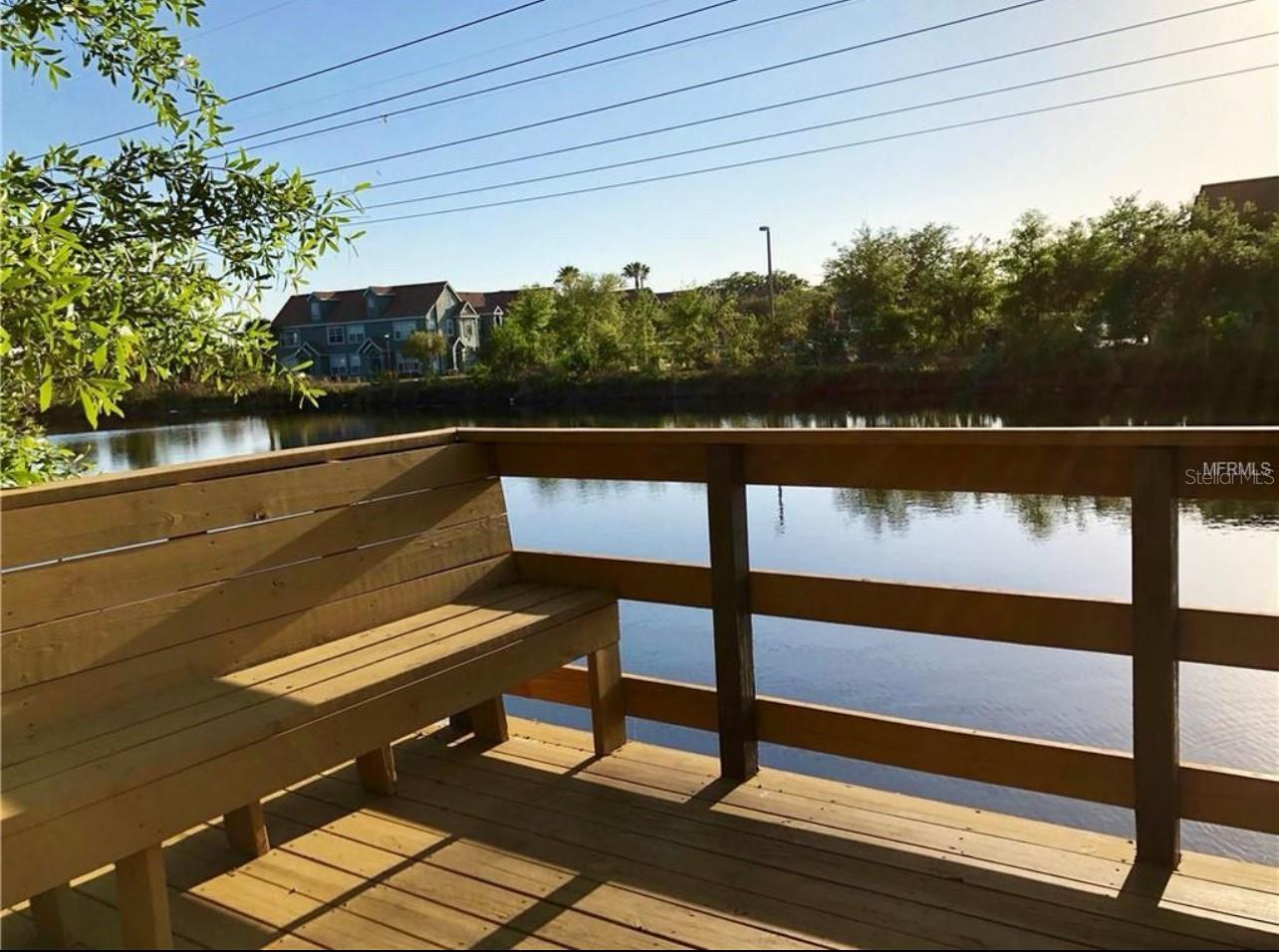 Community fishing dock