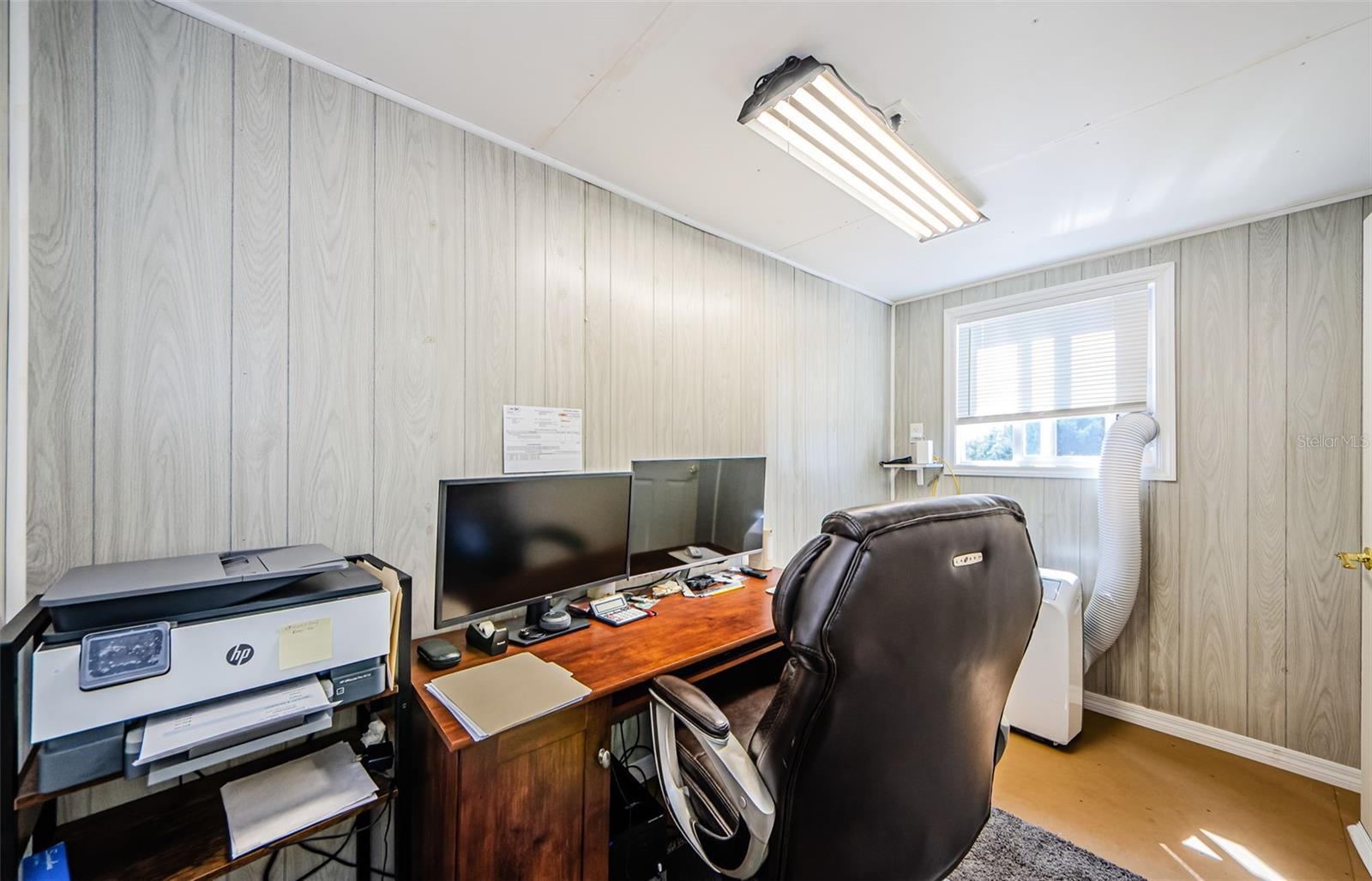 Office in new shed with air conditioning, wifi, and electric.