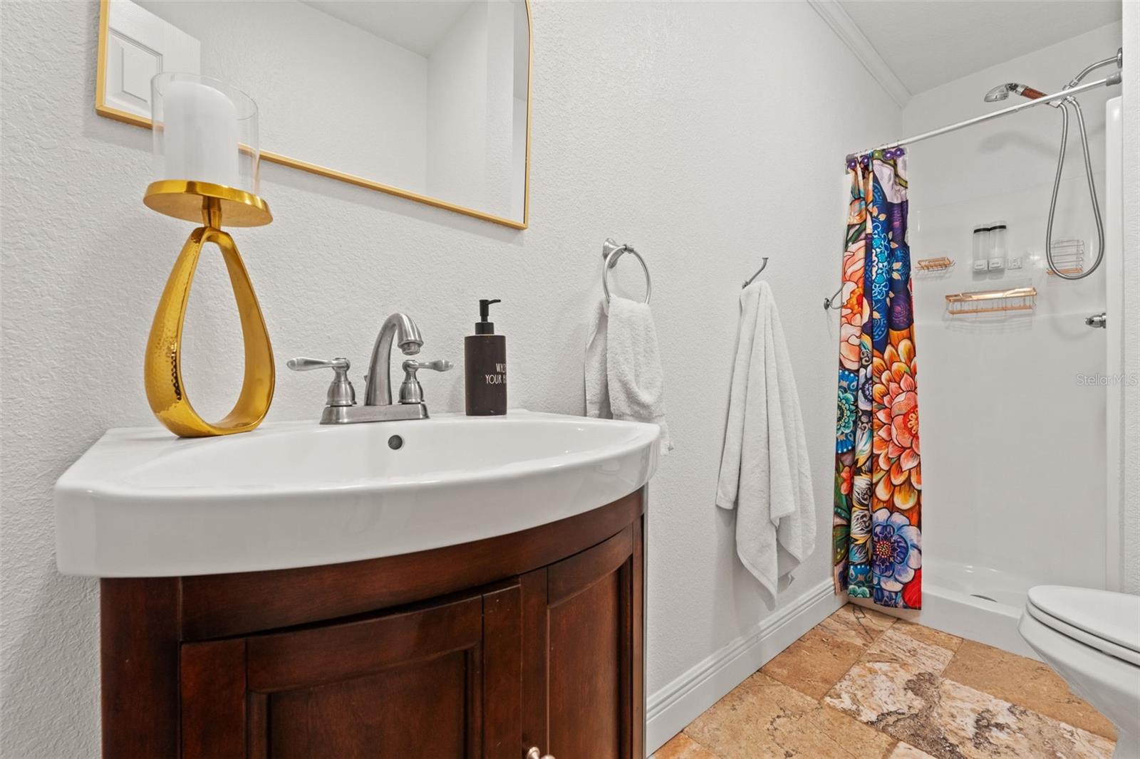 Volcano Stone Tile in bathrooms