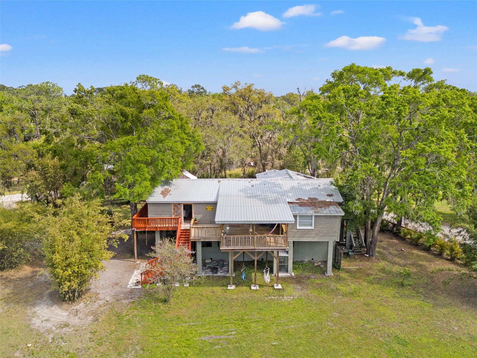 Home is elevated High and Dry