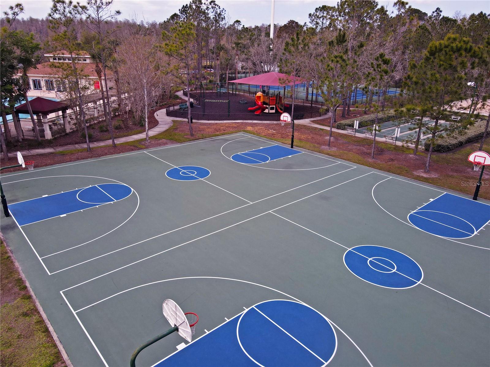 Meadow Pointe 3 amenities - Basketball