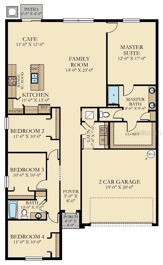 Builders Floor plan