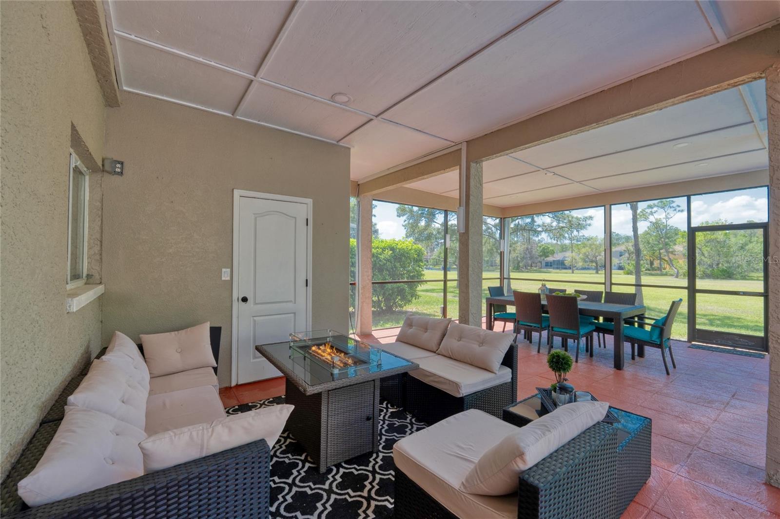 Abundance of covered lanai space!