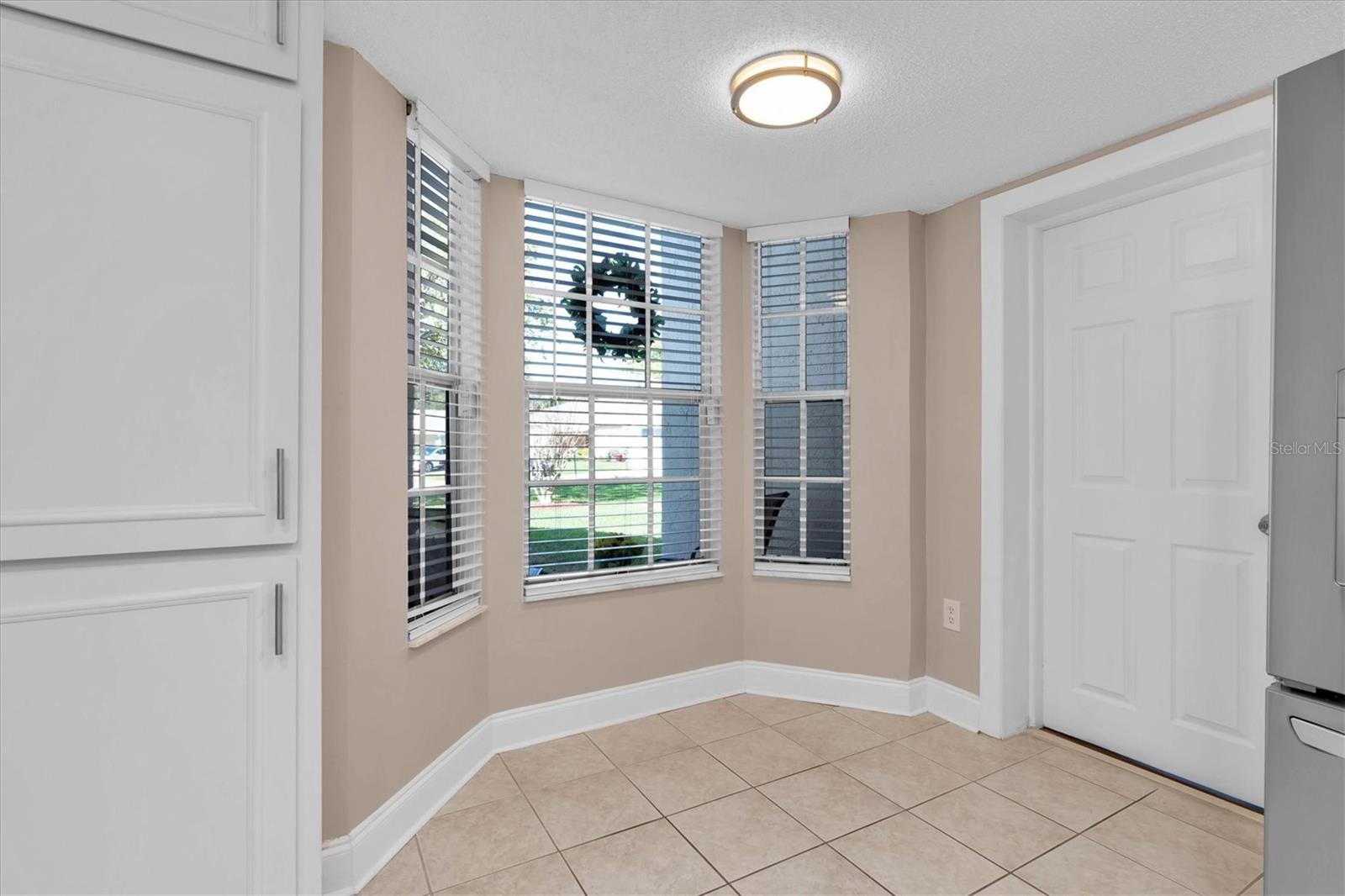 Eat in area and pantry in kitchen