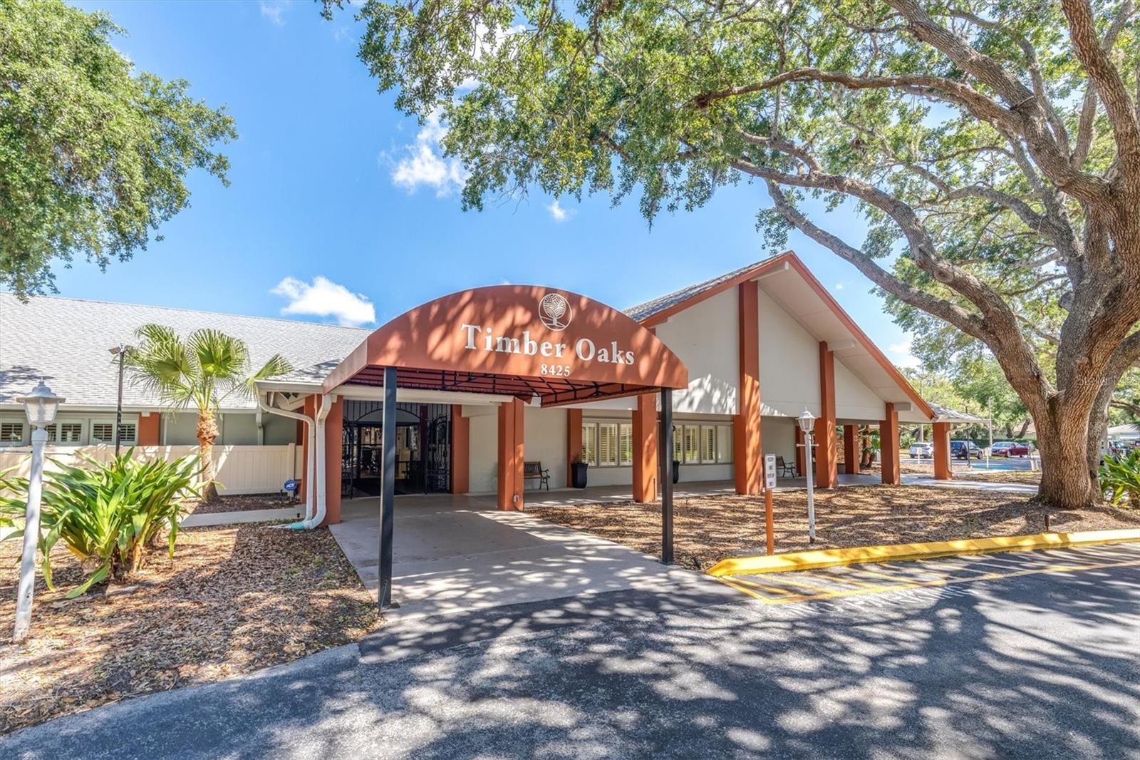 Timber Oaks main clubhouse.