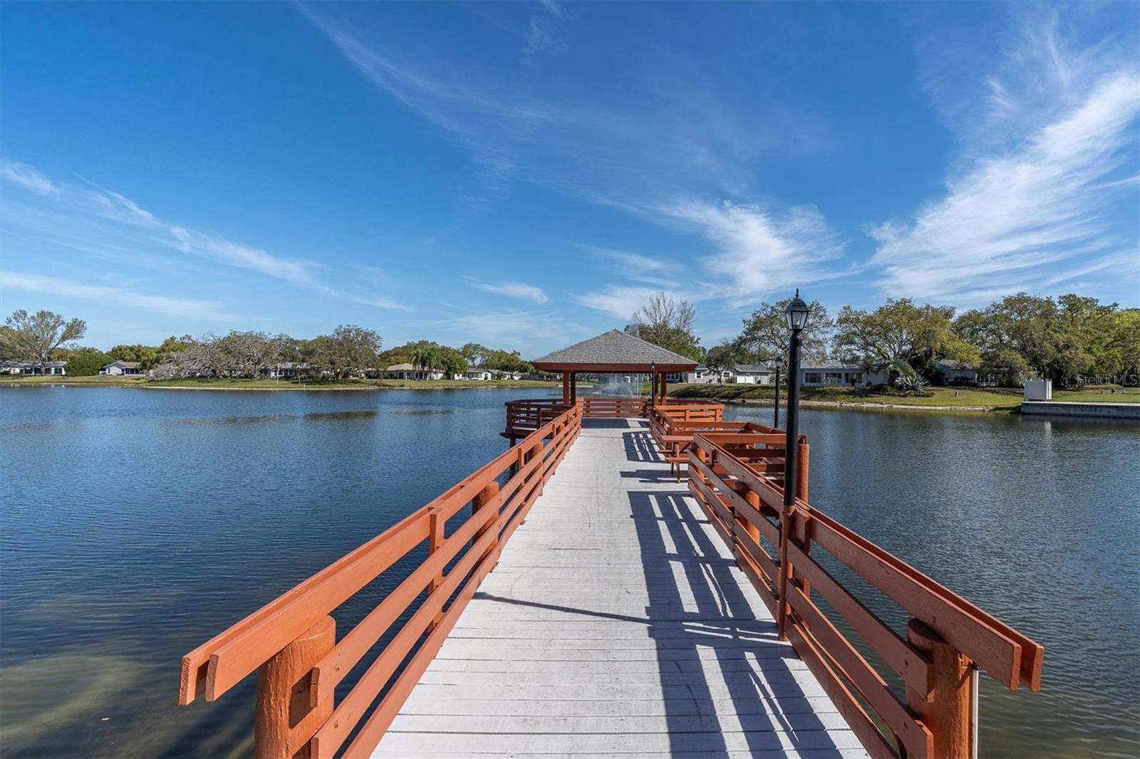 Dock on main lake.