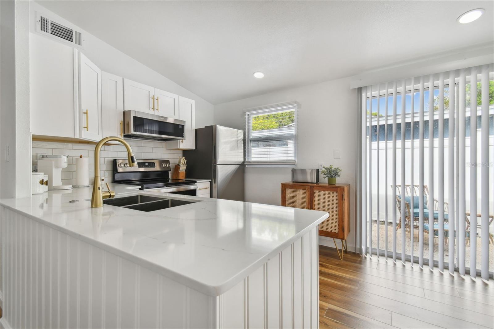Beautiful solid surface countertops!