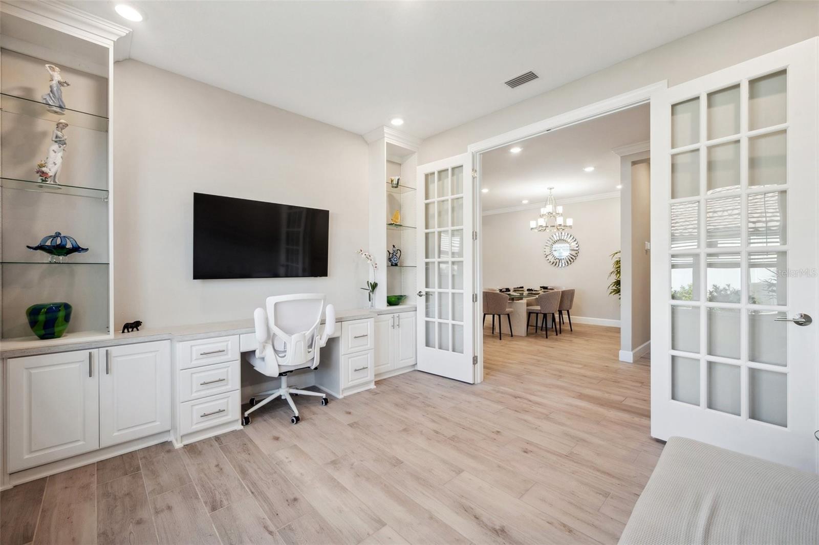 Flex Room with French Doors