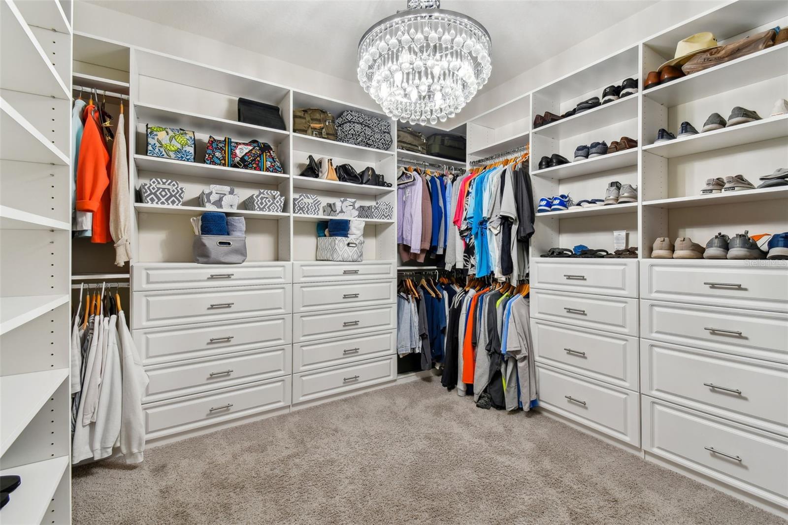 Owners suite walk in closet