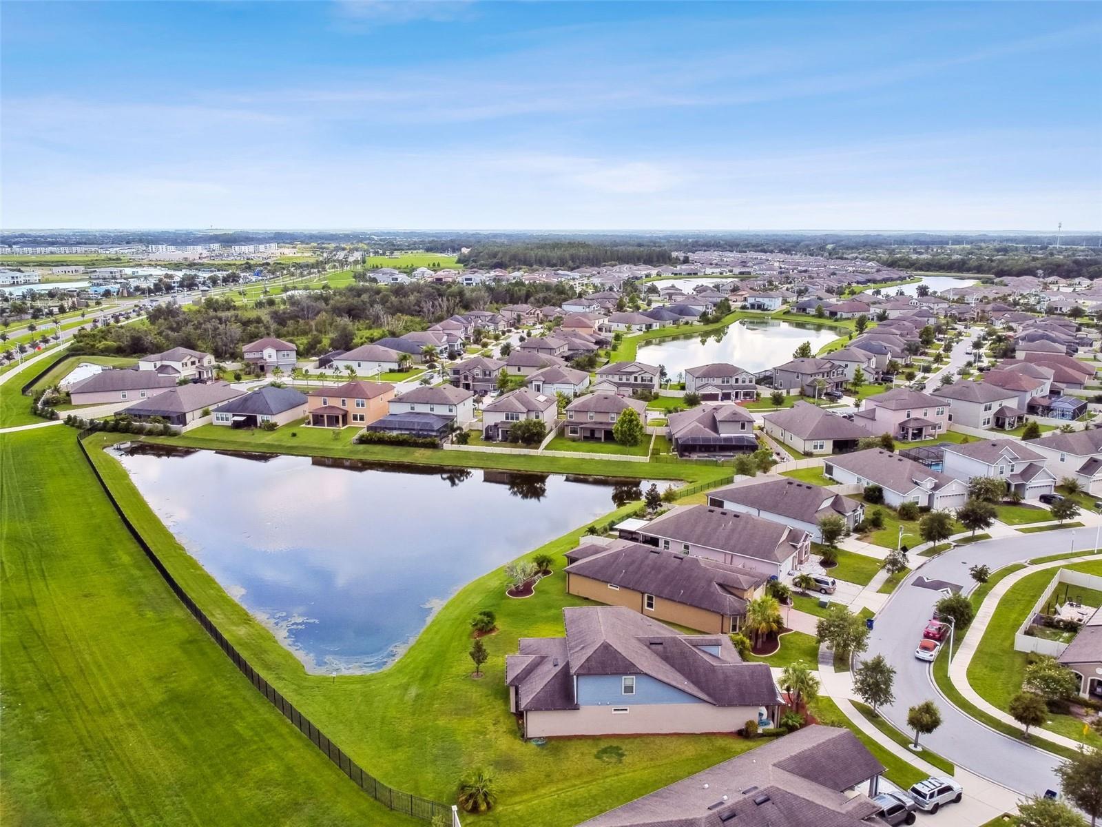 Aerial of home