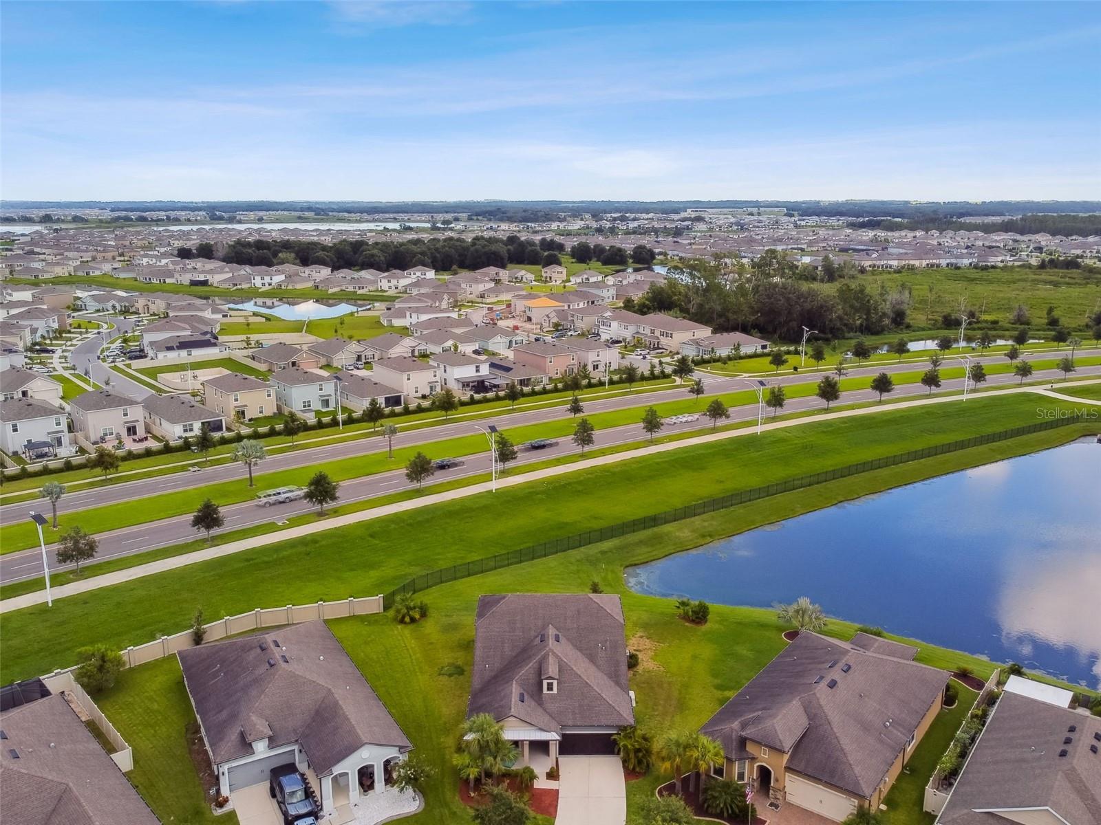 Aerial of home