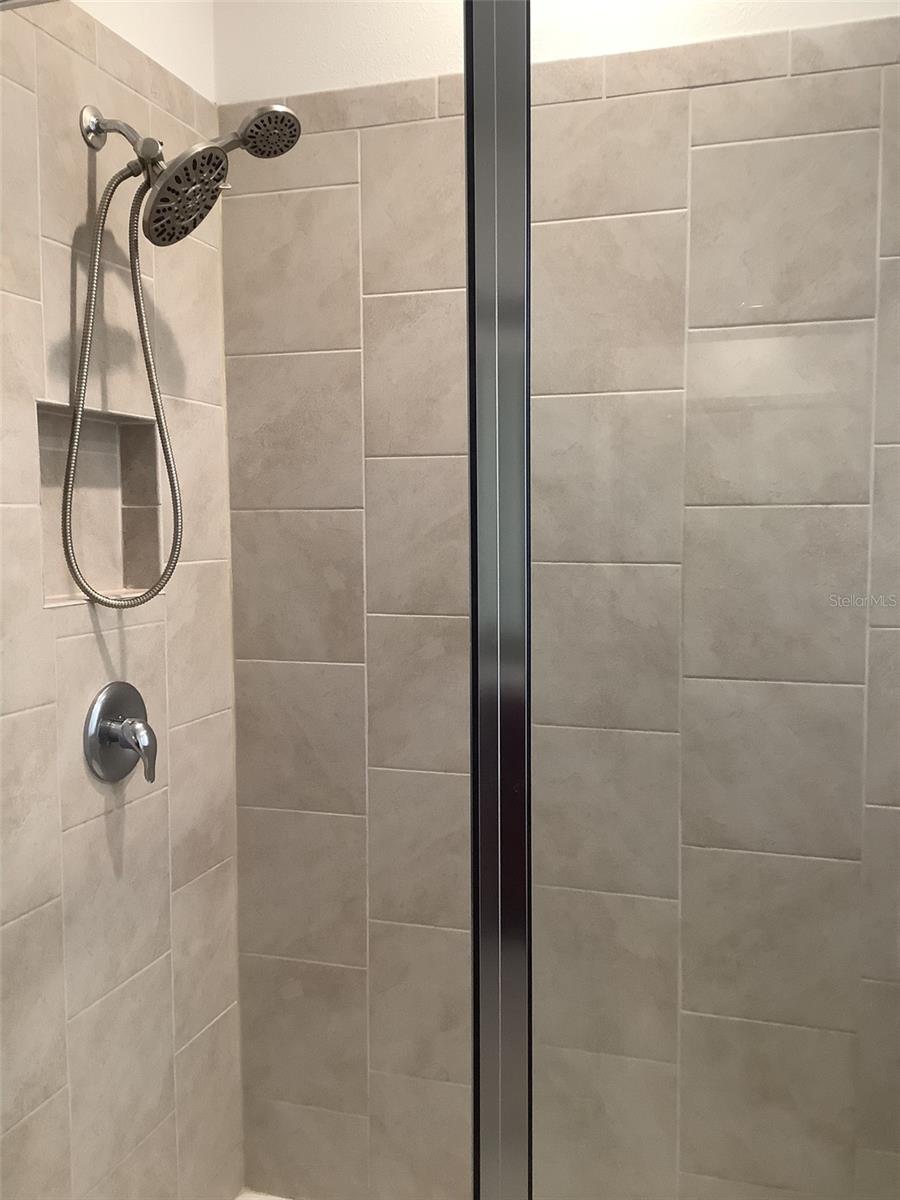 Large Enclosed Shower - Primary Bathroom