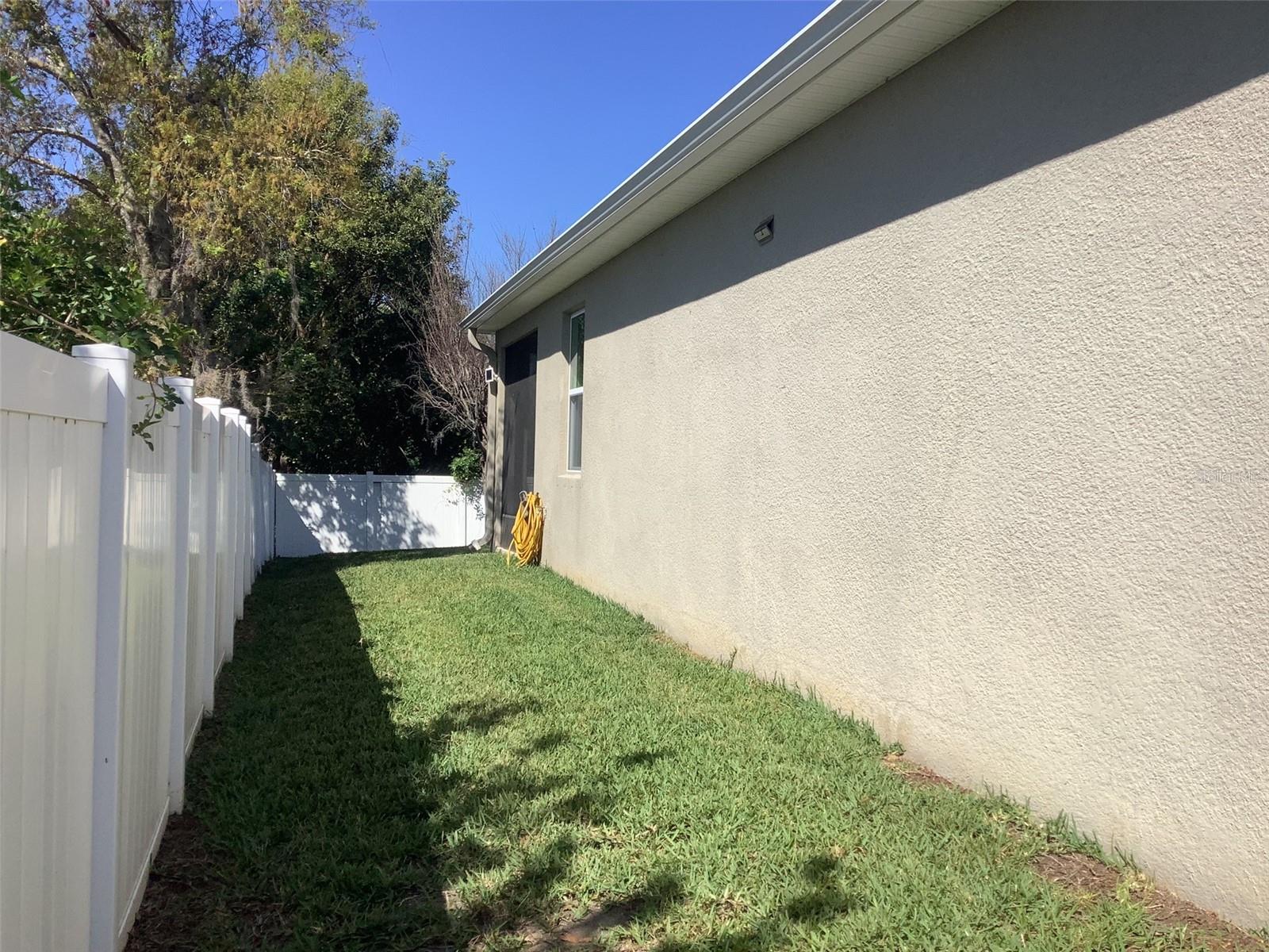 Looking towards the back of house