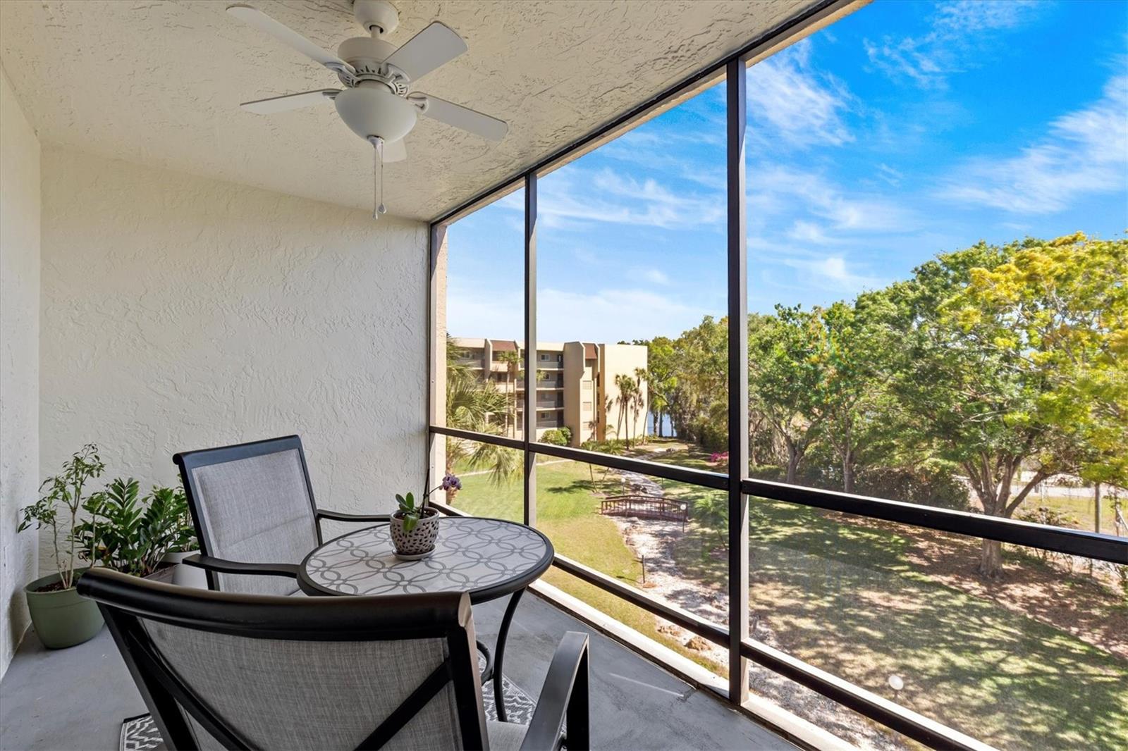 balcony  off the bedroom