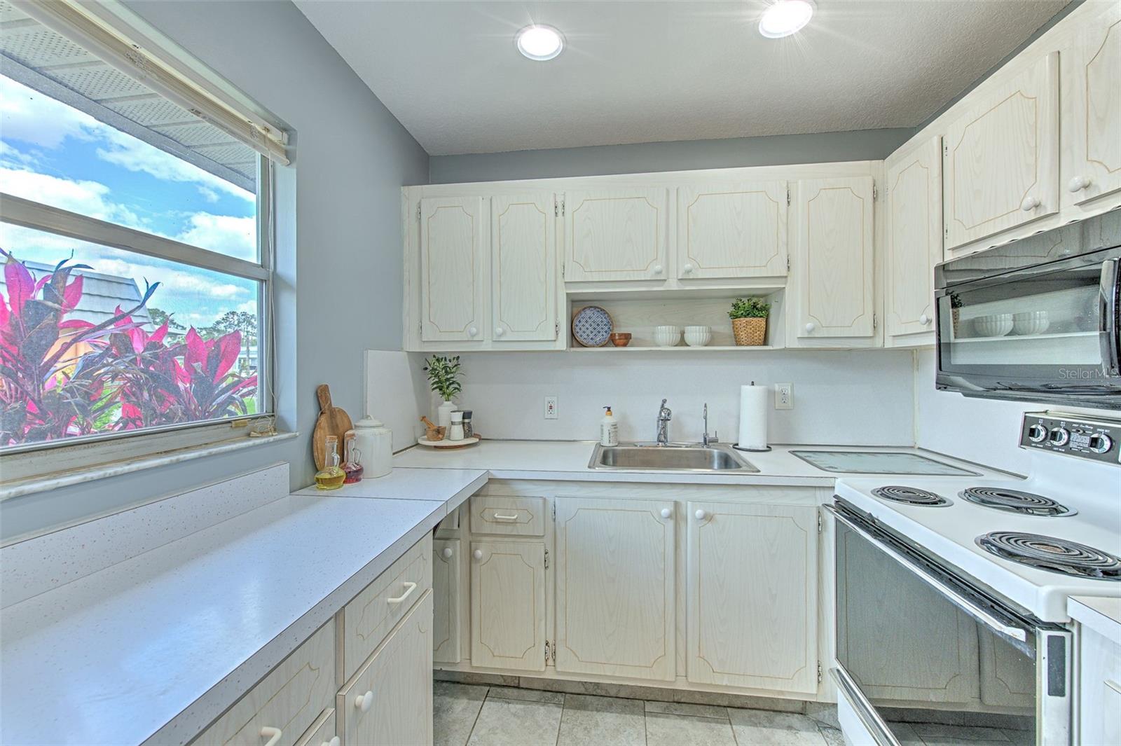 Kitchen with tons of counterspace