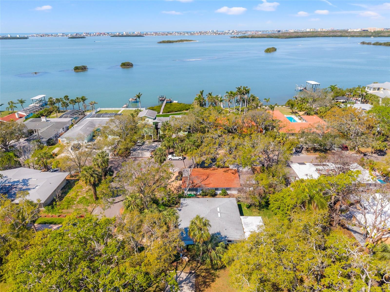 Walk to community bay access