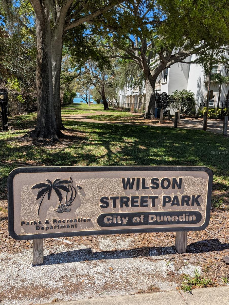Neighborhood park next door
