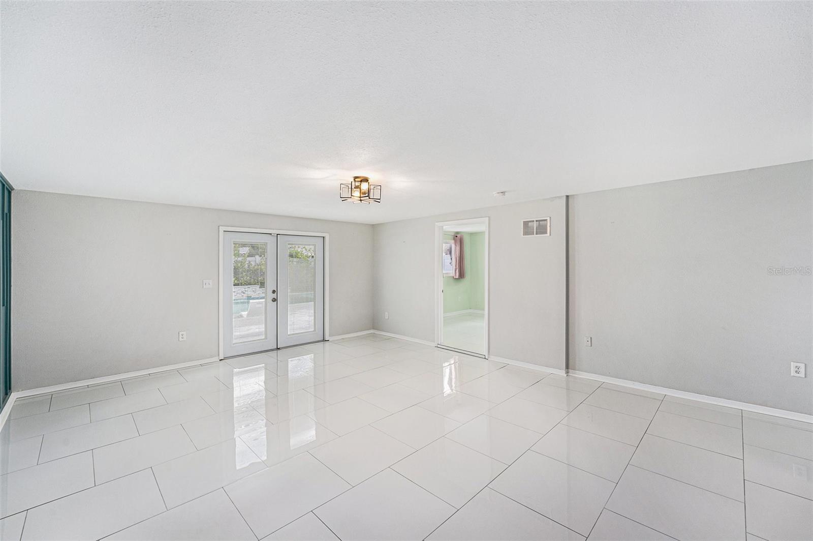 Family Room w/French Doors