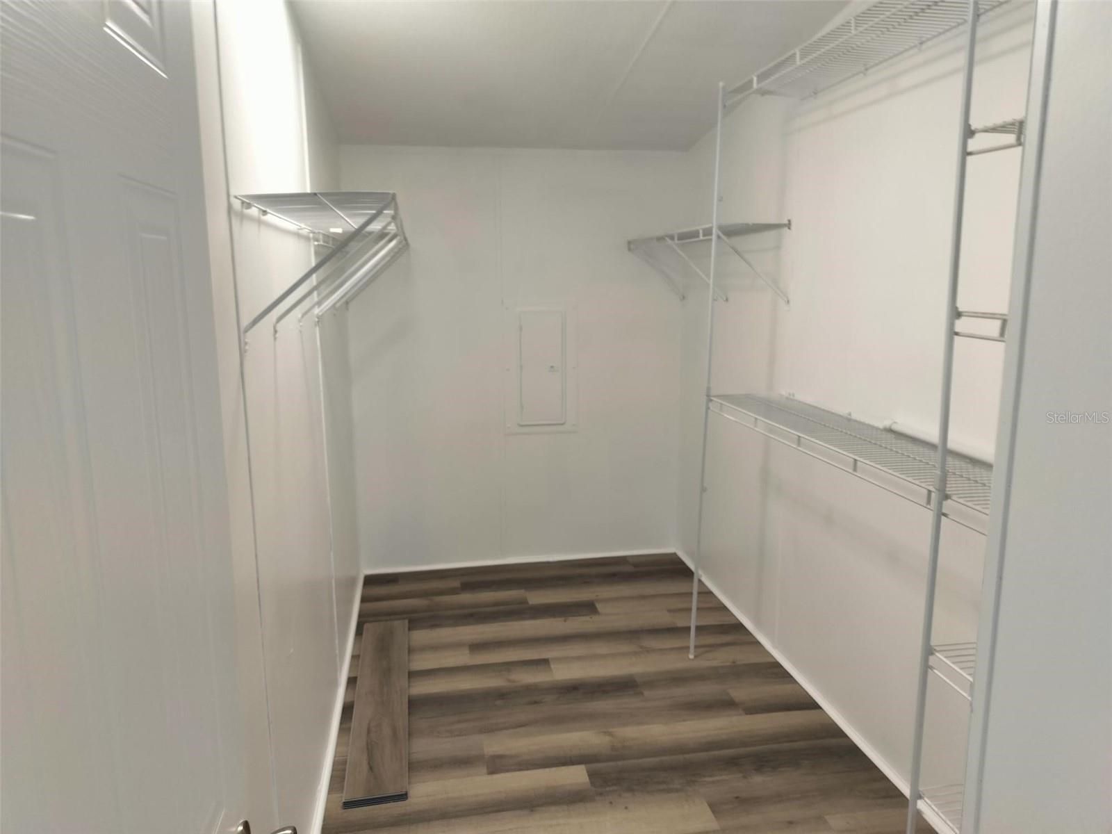 Primary walk-in closet