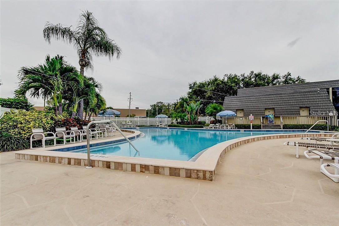 The main pool is heated and is adjacent to the clubhouse.