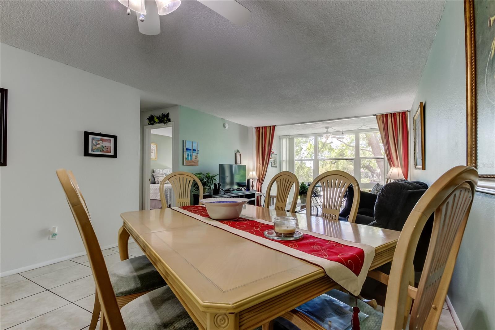 Plenty of room in this Great Room for a large table and chairs